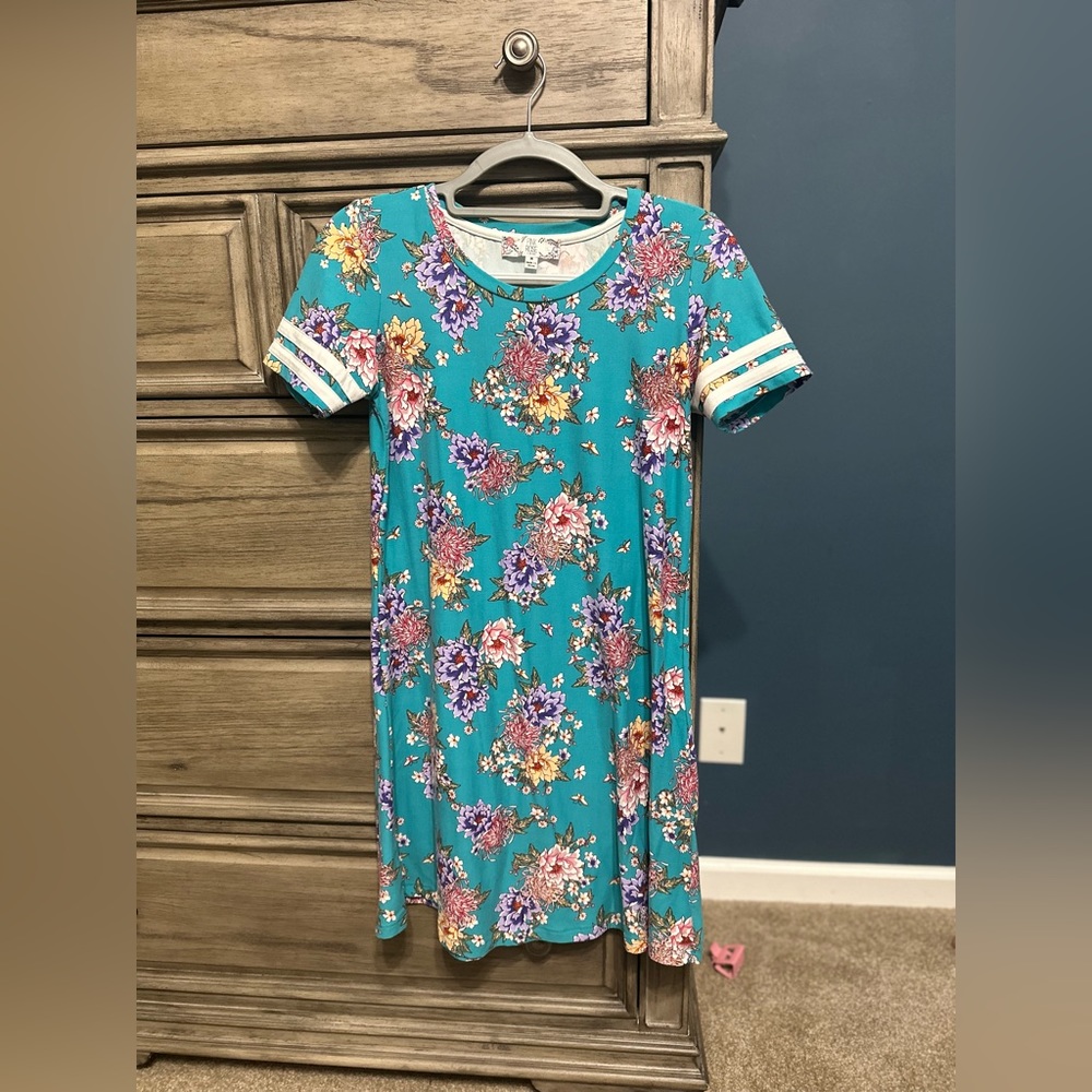 Floral tee dress